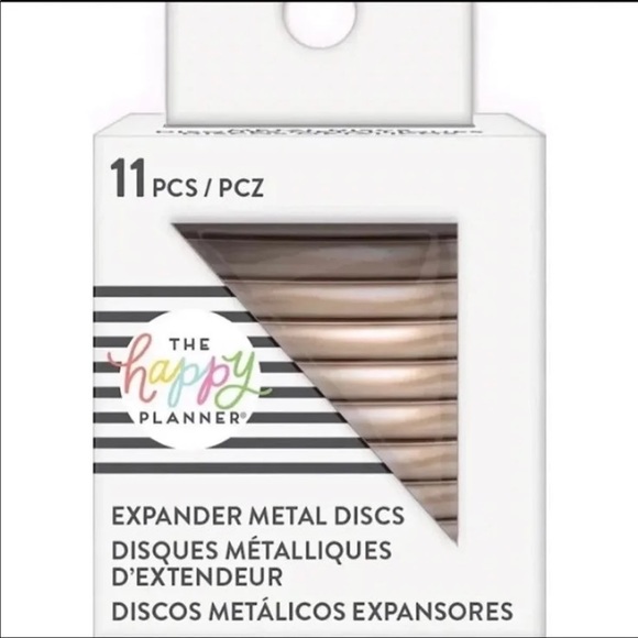 The happy planner Expander Metal Discs - rose gold - Picture 1 of 1